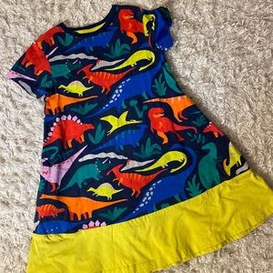 Mini Boden Dino Dress 7-8